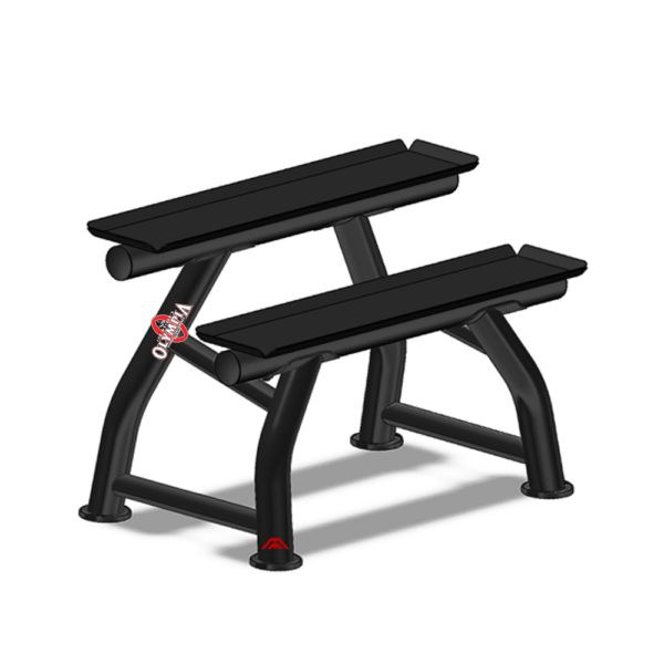 A5000-7 | 2-Tier Kettlebell Rack
